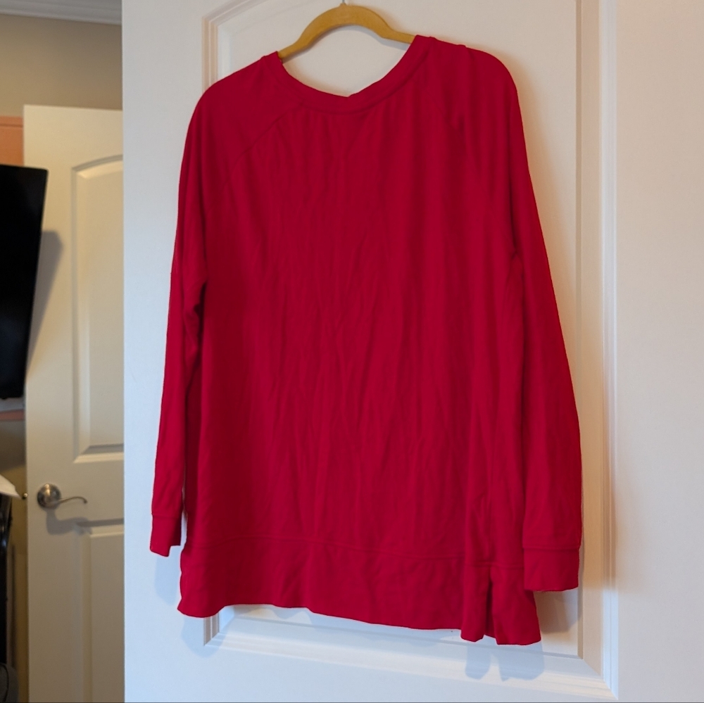Santa Baby Maternity Sweatshirt - Picture 3 of 3